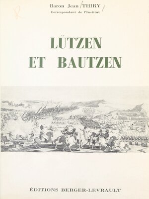 cover image of Lützen et Bautzen